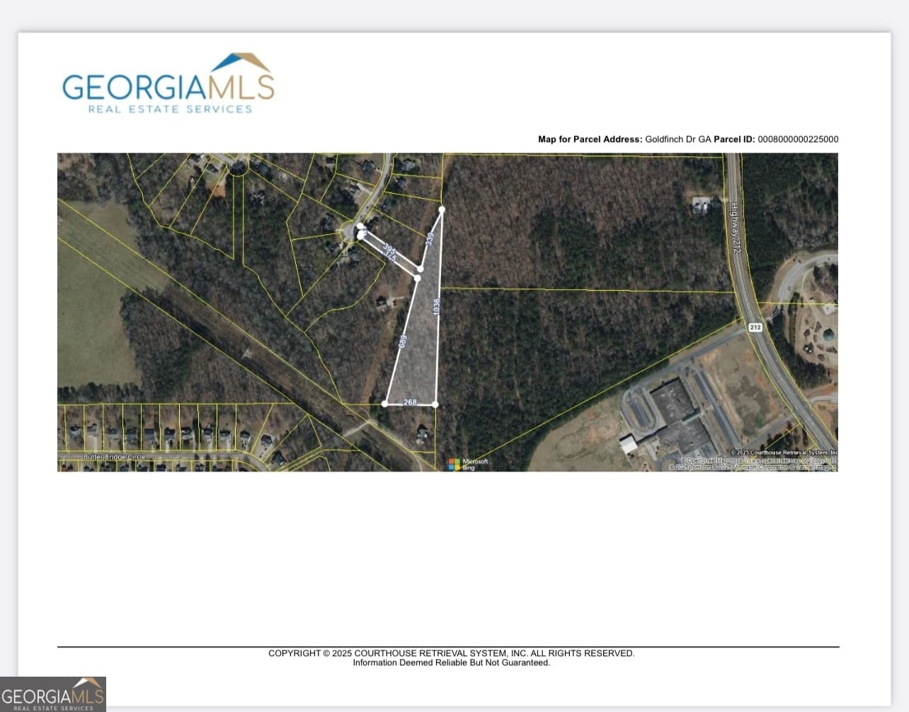 unimproved land for sale at 0 Goldfinch Drive, Covington, GA 30016 — photo 2