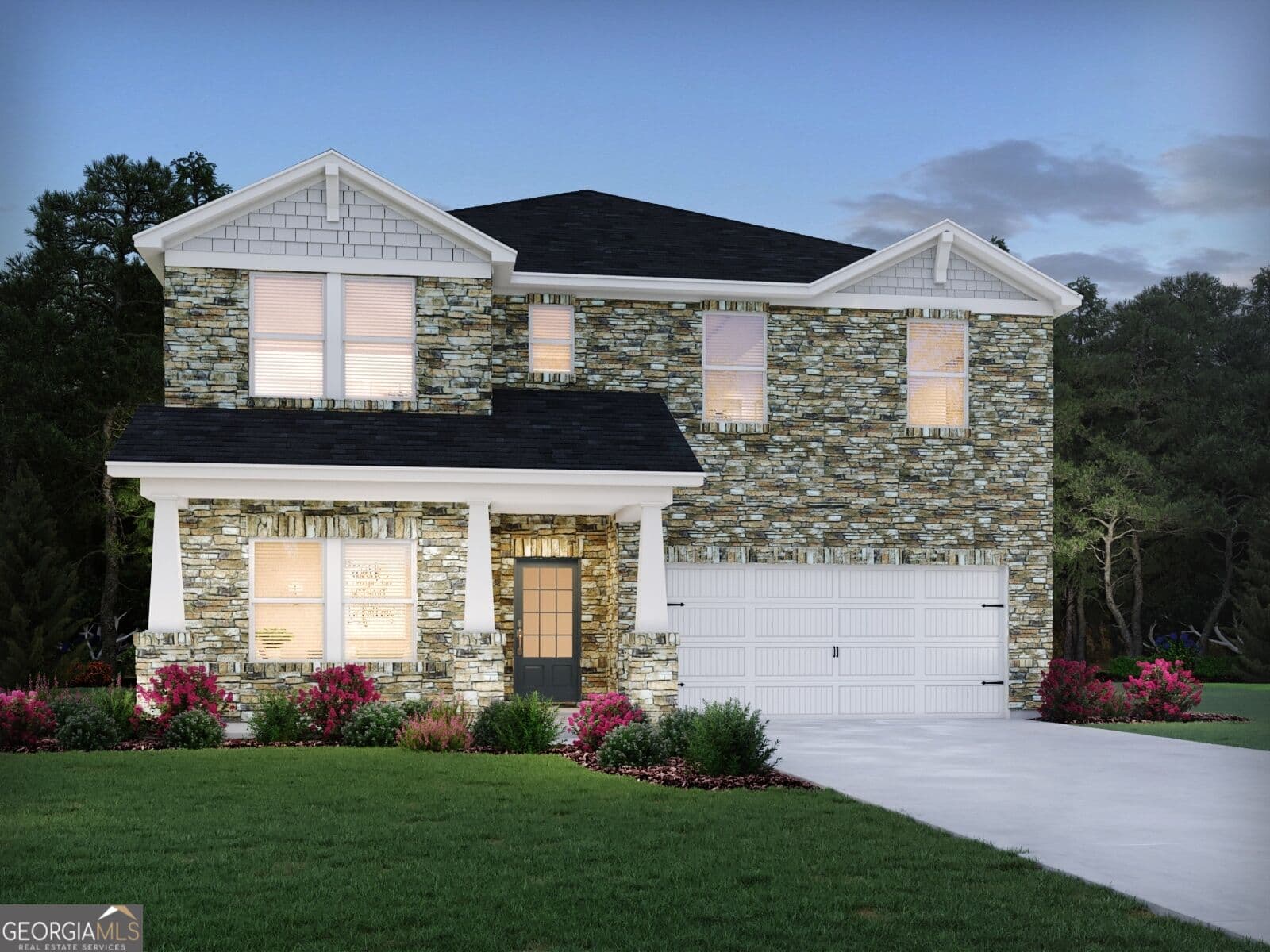 5 bedroom, 4.5 bathroom, 3,252 sq ft single family residence for sale at 7245 Lyric Street, Fairburn, GA 30213