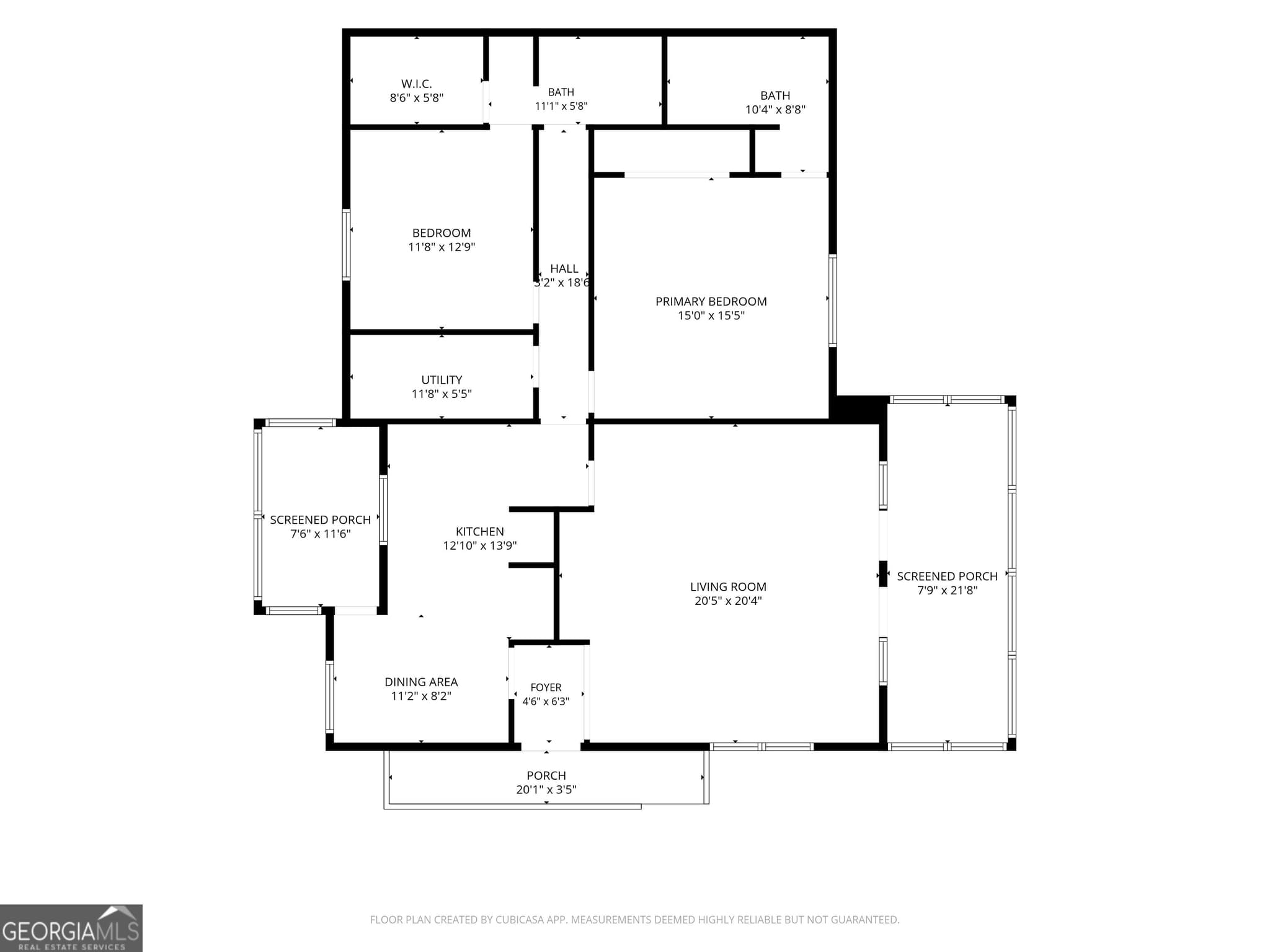 2 bedroom, 2 bathroom, 1,406 sq ft condominium for sale at 20 Mill Street 3, Clayton, GA 30525 — photo 10