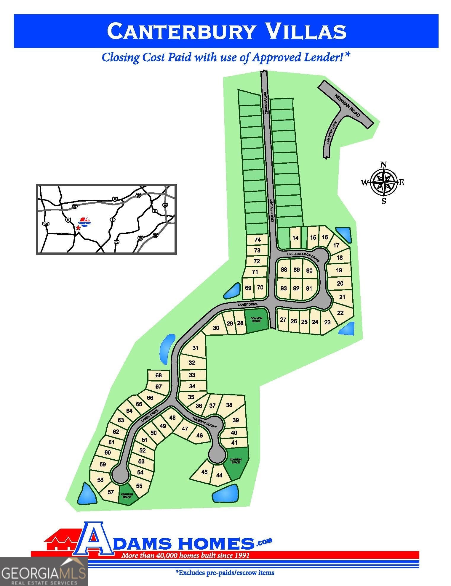 3 bedroom, 2 bathroom, 1,522 sq ft single family residence for sale at 202 Chaucer Lane LOT 71, Carrollton, GA 30117 — photo 3