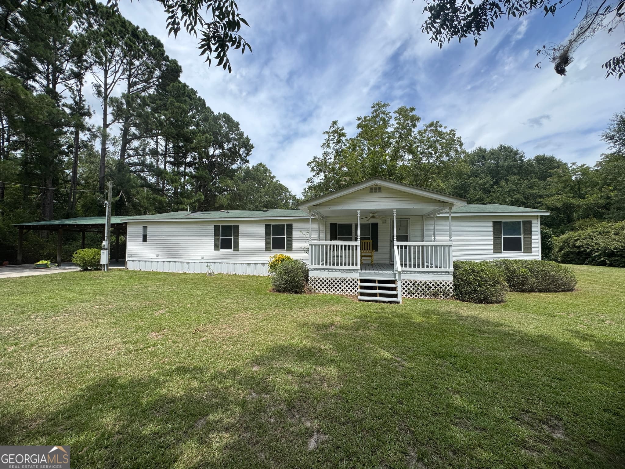 3 bedroom, 2 bathroom, 1,820 sq ft manufactured home,single family residence for sale at 7201 Bowen Road, Twin City, GA 30471