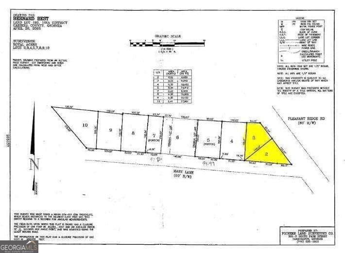residential lot for sale at 0 Pleasant Ridge Church Road, Carrollton, GA 30117 — photo 2