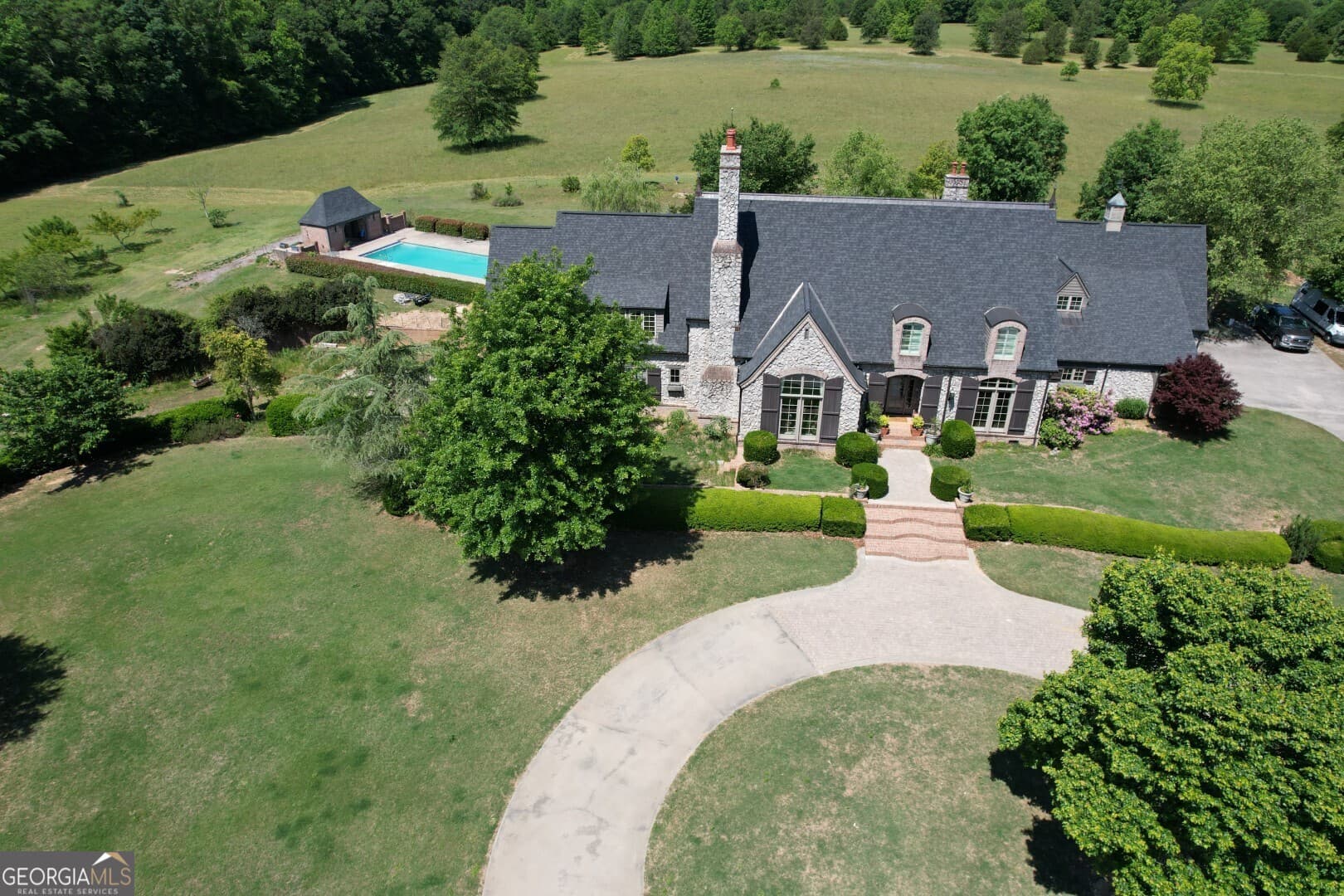 6 bedroom, 7 bathroom, 6,929 sq ft farm for sale at 1298 Ray Weaver Road, Canon, GA 30520