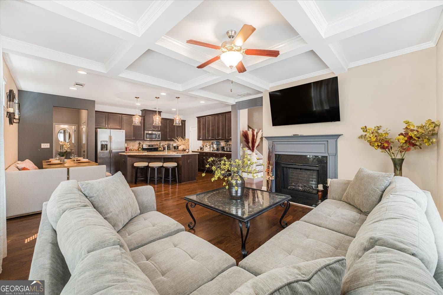 3 bedroom, 2.5 bathroom, 2,005 sq ft townhouse for sale at 7643 Bucknell Terrace, Fairburn, GA 30213 — photo 4