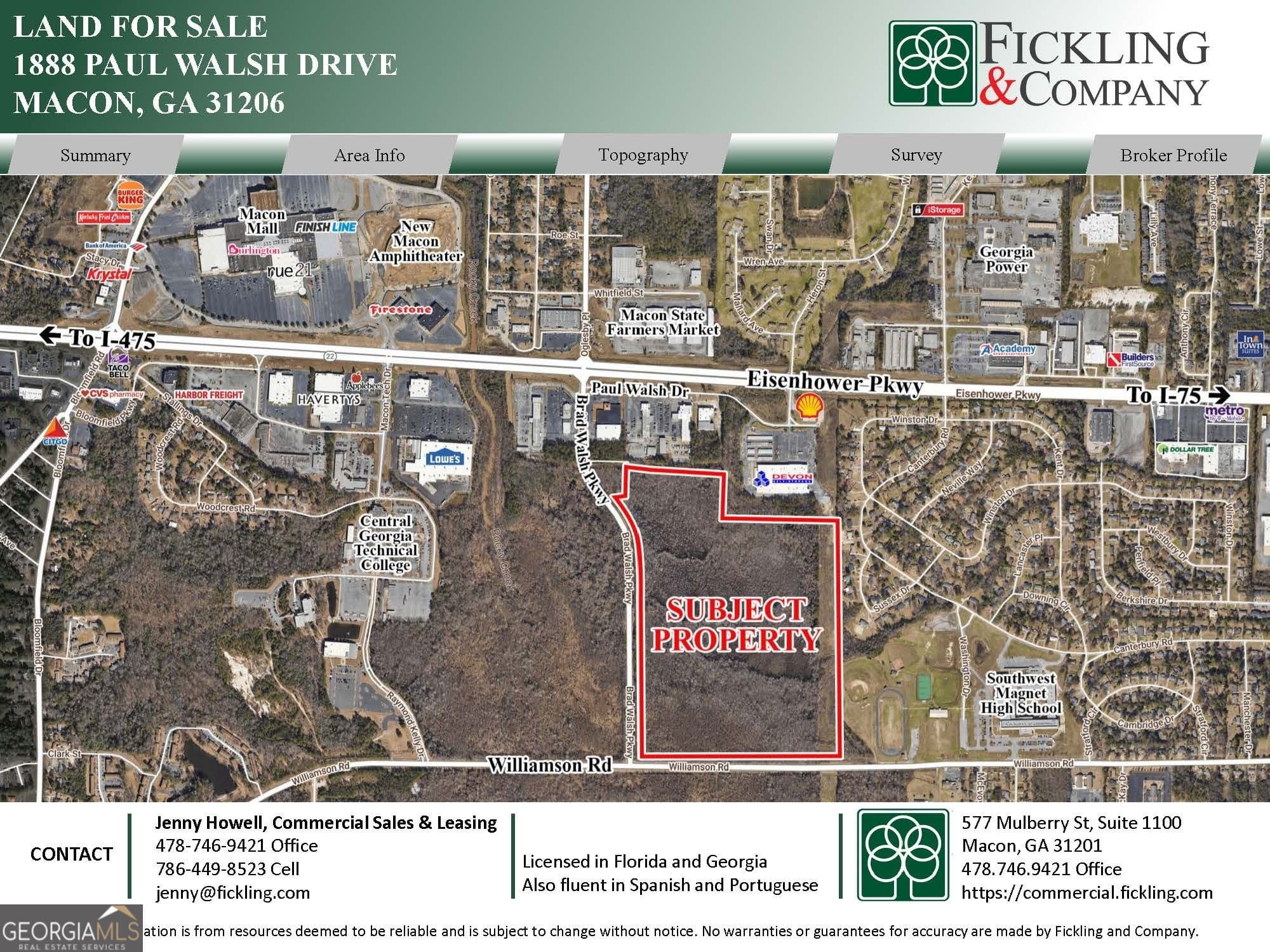 commercial sold at 1888 Paul Walsh Drive, Macon, GA 31207
