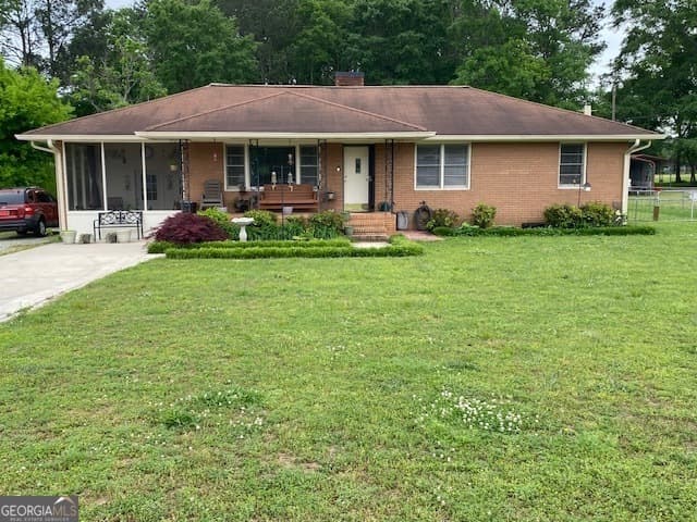 3 bedroom, 1 bathroom, 1,242 sq ft single family residence sold at 1083 Ruckersville Road, Elberton, GA 30635