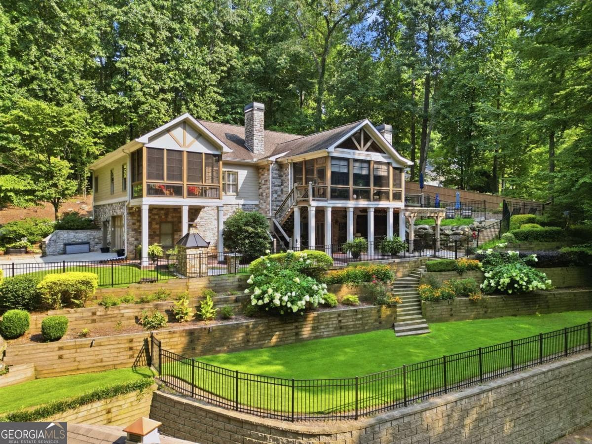5 bedroom, 3.5 bathroom, 5,558 sq ft single family residence for sale at 1050 Branch Road, Canton, GA 30115