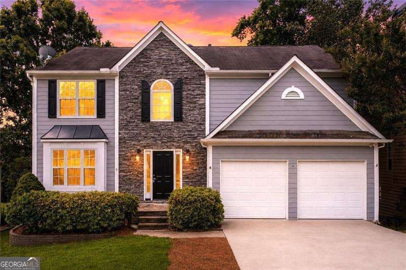 6 bedroom, 3.5 bathroom, 3,876 sq ft single family residence for sale at 5077 Newpark Drive, Acworth, GA 30101 — photo 1 of 49