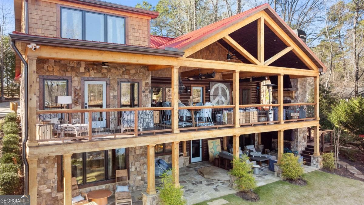 5 bedroom, 6.5 bathroom, 5,851 sq ft single family residence for sale at 125 Rock Island Lane, Eatonton, GA 31024 — photo 3