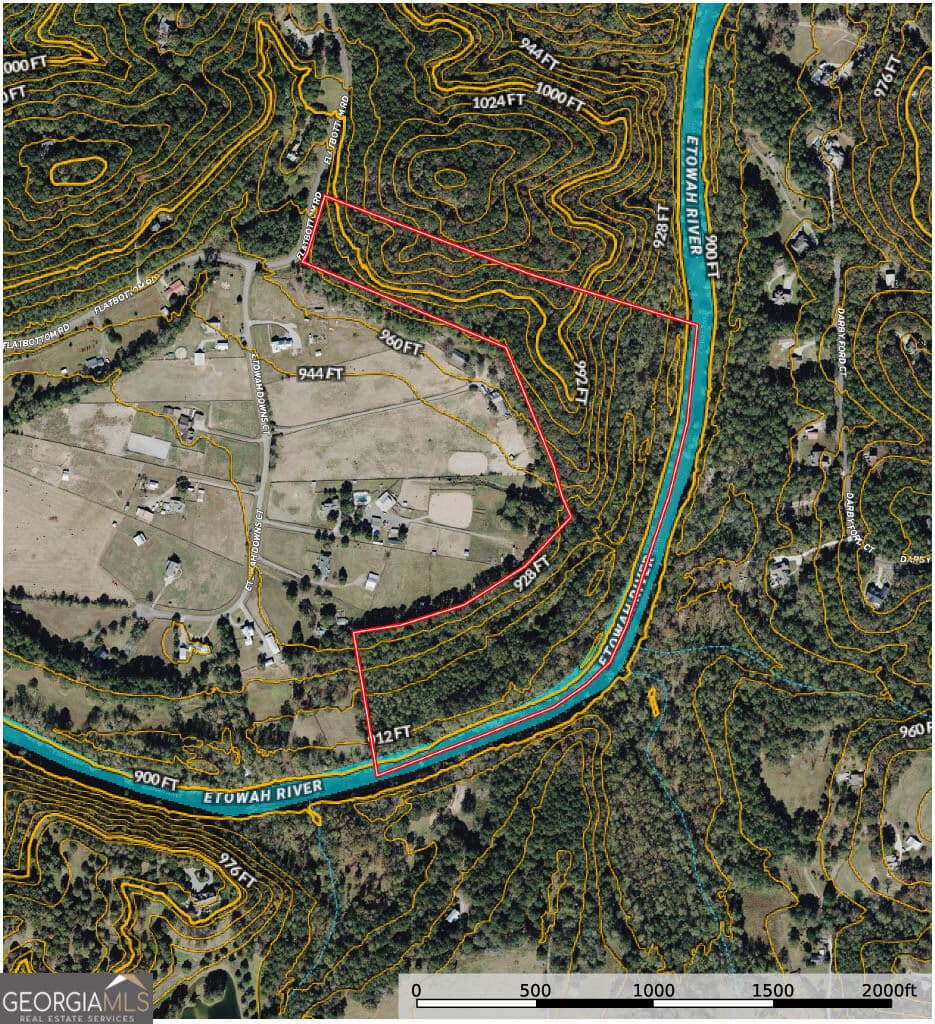 estate lot for sale at 2466 Flatbottom Rd, Ball Ground, GA 30107 — photo 1 of 37