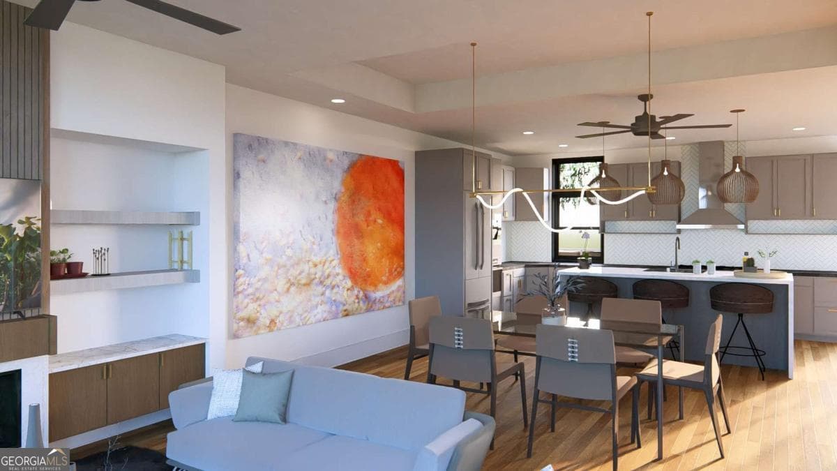 4 bedroom, 3.5 bathroom townhouse for sale at 3295 Hall Circle 3, Duluth, GA 30096 — photo 4