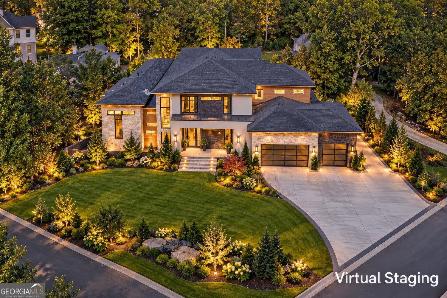 7 bedroom, 6.5 bathroom, 8,742 sq ft single family residence for sale at 4201 Fairgreen Terrace, Marietta, GA 30068 — photo 2