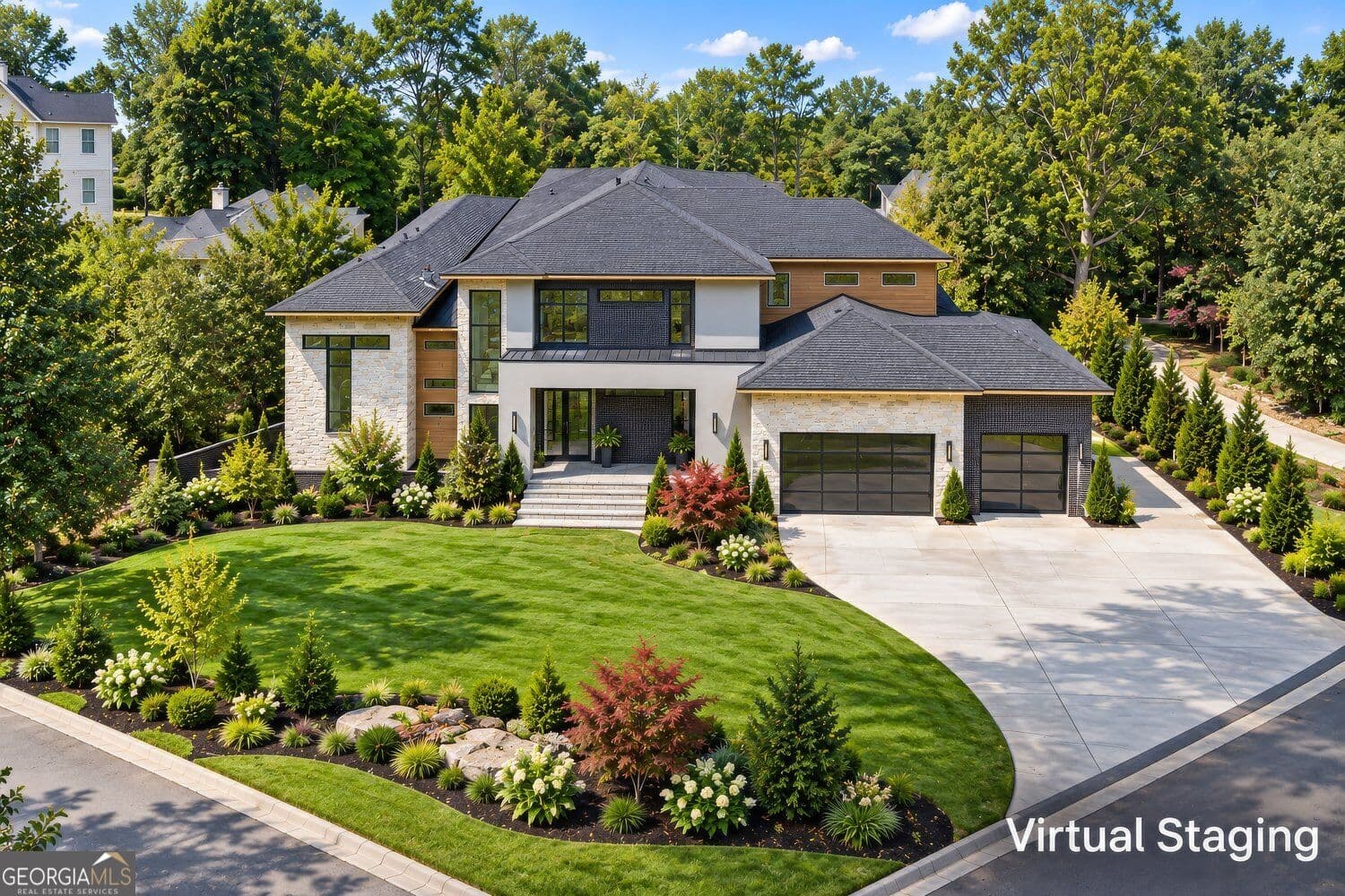 7 bedroom, 6.5 bathroom, 8,742 sq ft single family residence for sale at 4201 Fairgreen Terrace, Marietta, GA 30068