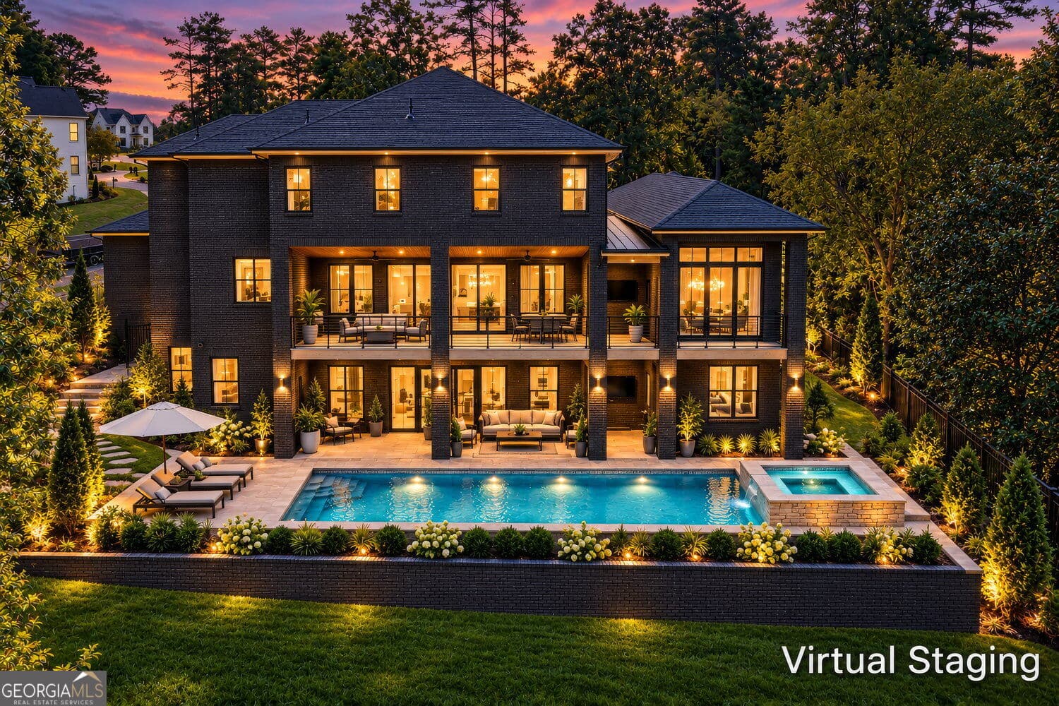 7 bedroom, 6.5 bathroom, 8,742 sq ft single family residence for sale at 4201 Fairgreen Terrace, Marietta, GA 30068 — photo 4