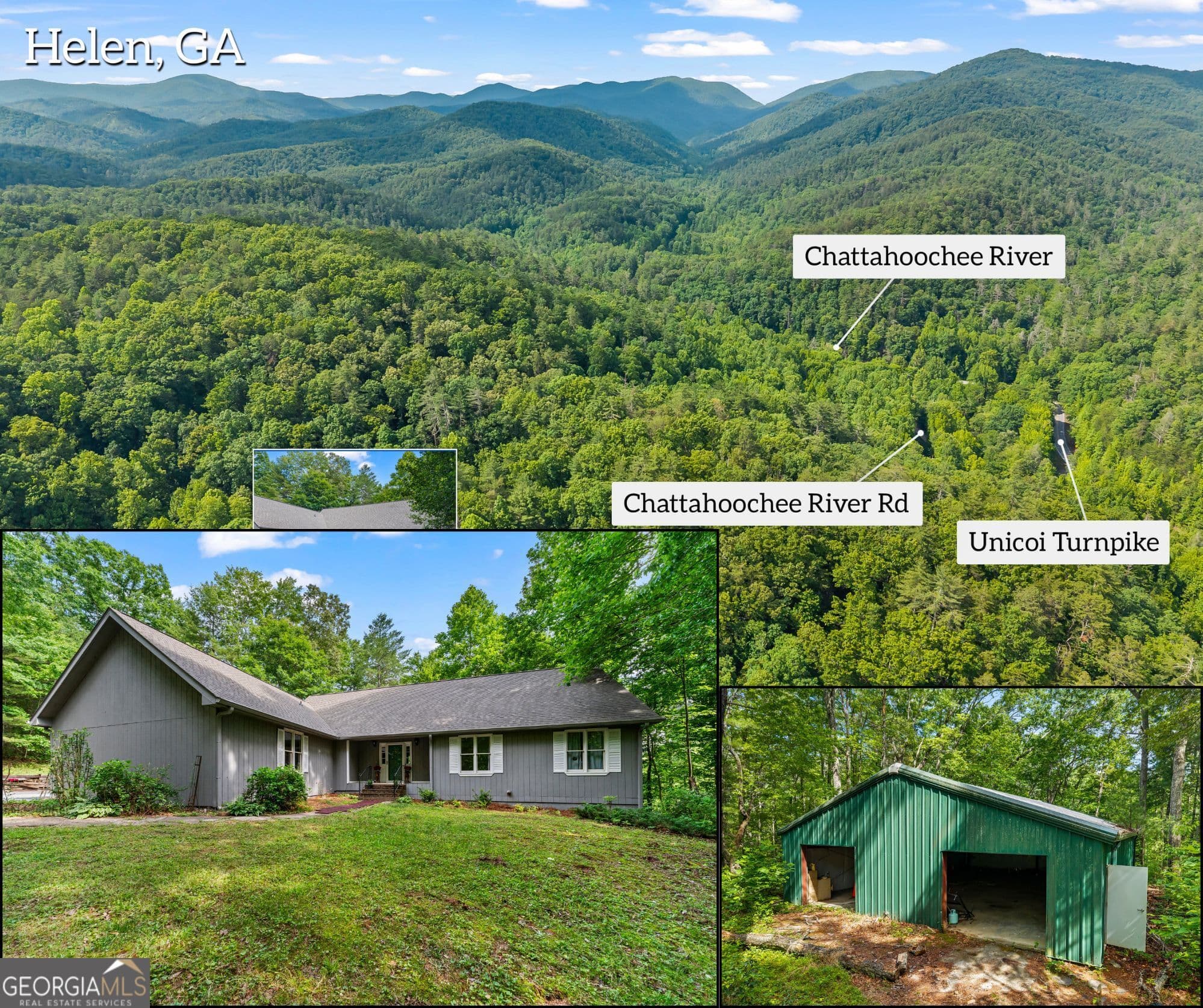 5 bedroom, 3 bathroom, 4,294 sq ft single family residence for sale at 262 Patrick Lane, Helen, GA 30545 — photo 1 of 45