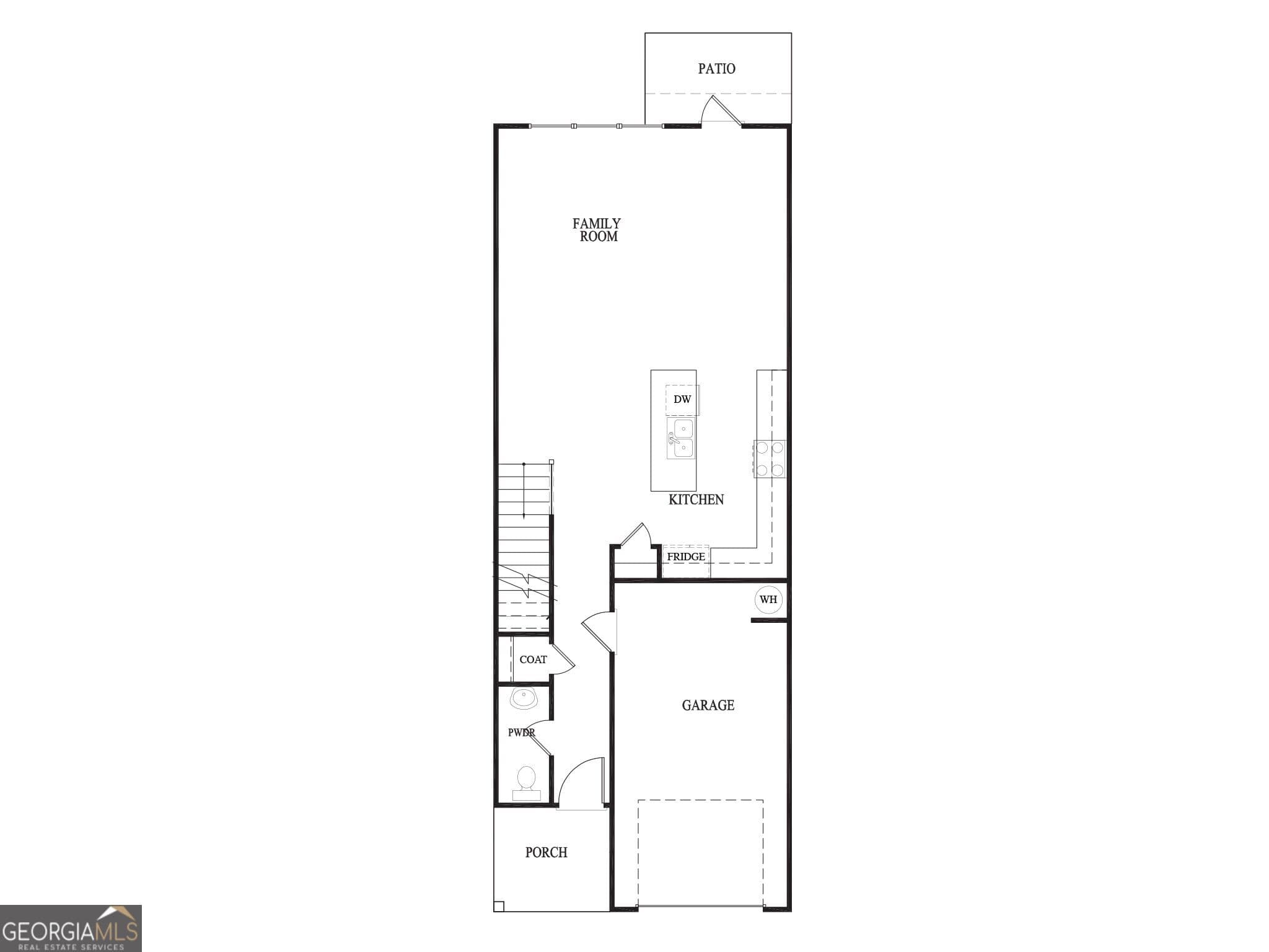 3 bedroom, 2.5 bathroom, 1,740 sq ft townhouse for sale at 2864 Lillian Lane, Douglasville, GA 30135 — photo 2