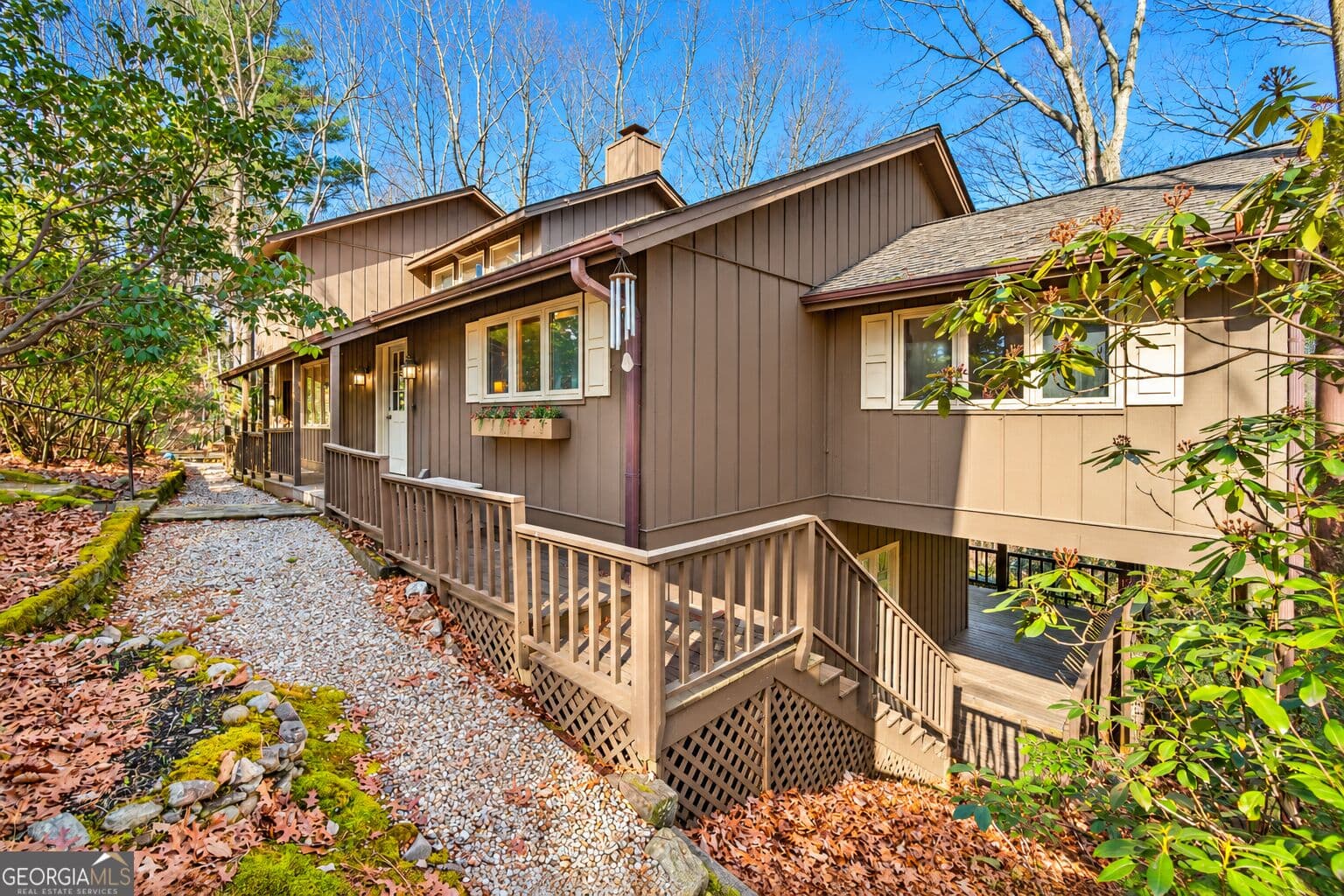 5 bedroom, 4 bathroom, 3,552 sq ft cabin,single family residence for sale at 722 Woodbrier, Sautee Nacoochee, GA 30571