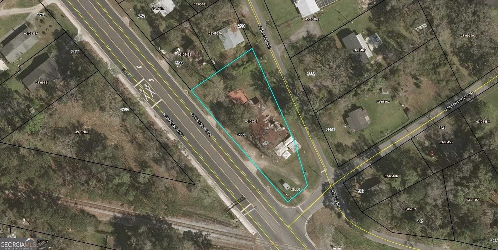 unimproved land for sale at 6232 New Jesup Highway, Brunswick, GA 31523 — photo 1 of 1