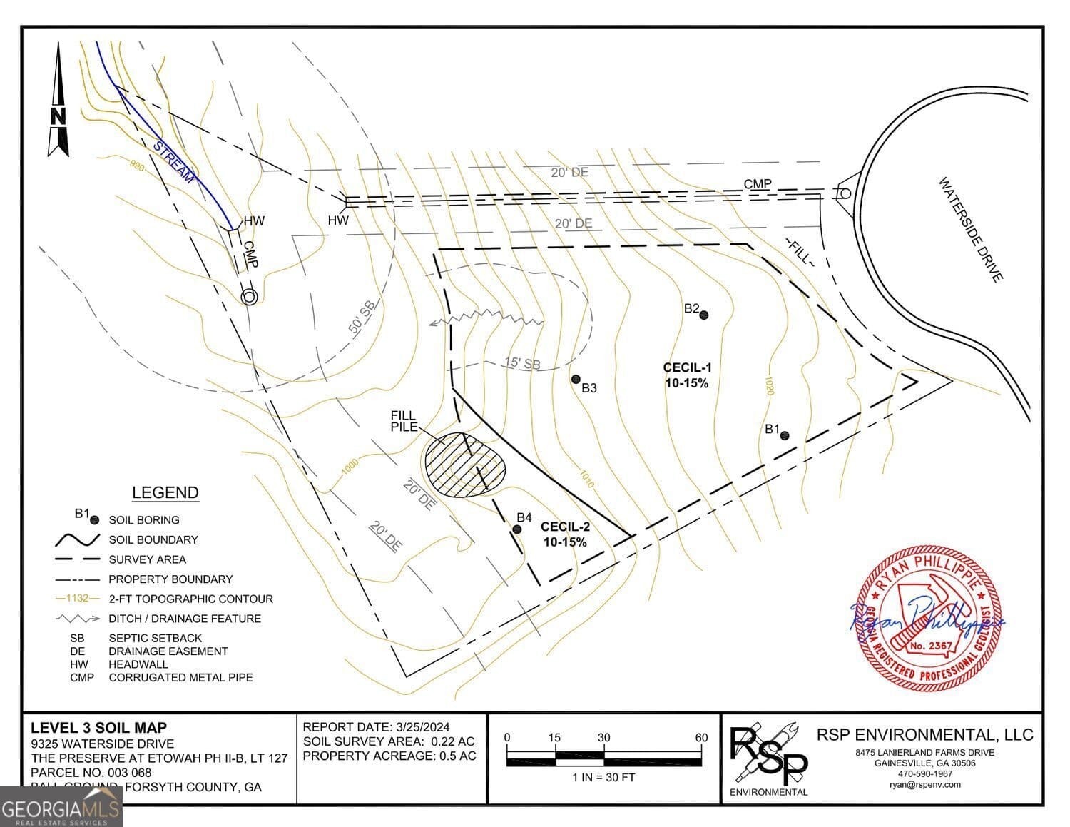 residential lot for sale at 9325 Waterside Drive 127, Ball Ground, GA 30107 — photo 7
