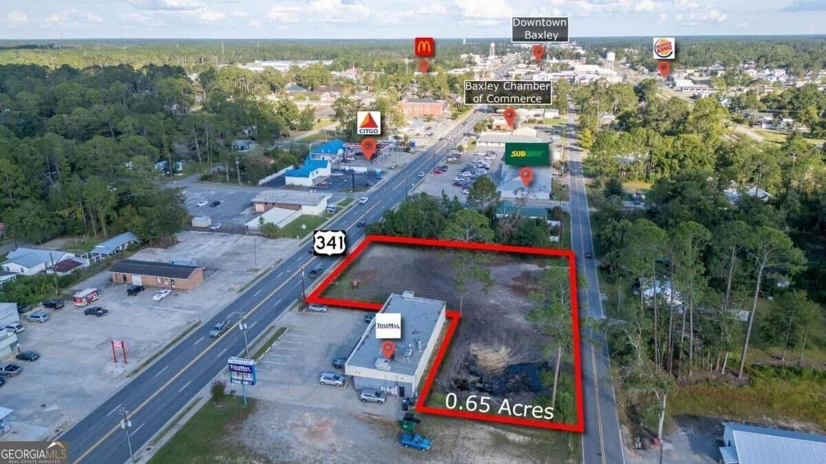 residential lot for sale at 0 Tippins & Parker, Baxley, GA 31513 — photo 2