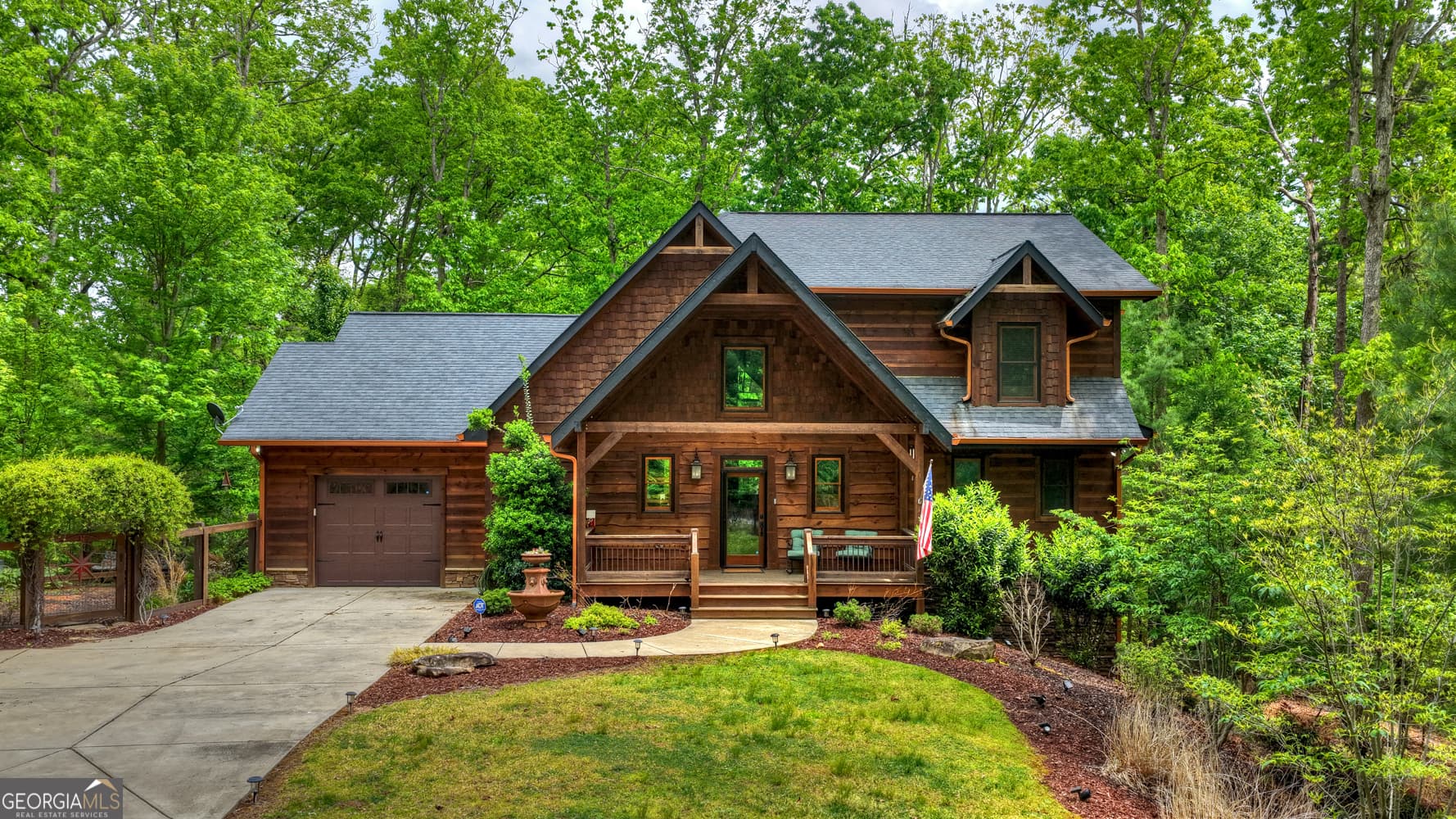 4 bedroom, 3.5 bathroom, 4,158 sq ft cabin,single family residence for sale at 366 Shepherds Way, Morganton, GA 30560