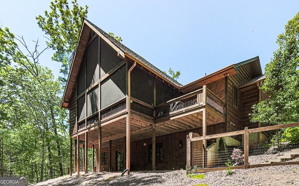 4 bedroom, 3.5 bathroom, 4,158 sq ft cabin,single family residence for sale at 366 Shepherds Way, Morganton, GA 30560 — photo 8