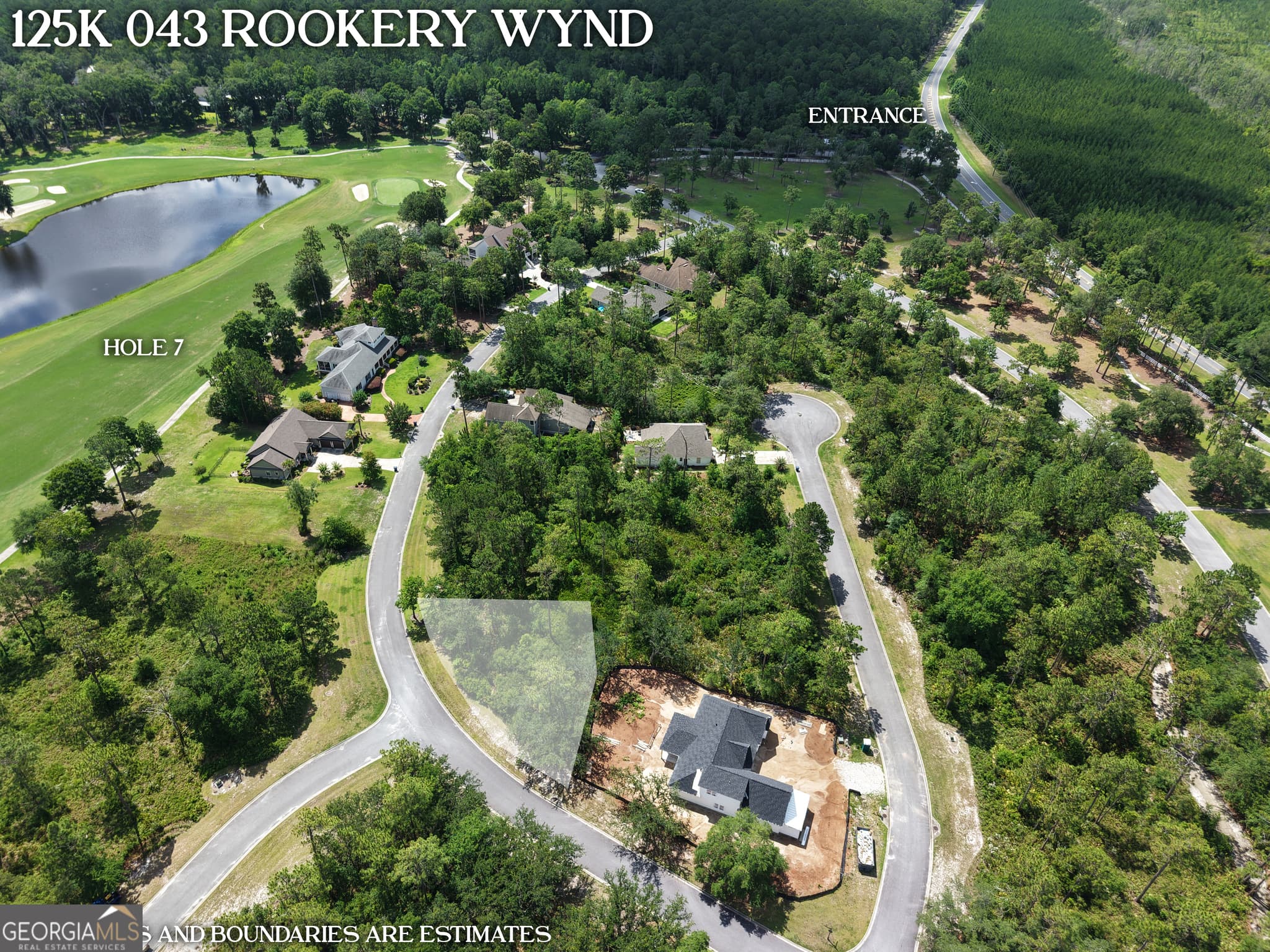 residential lot for sale at LOT 43 Rookery Wynd, Waverly, GA 31565 — photo 3
