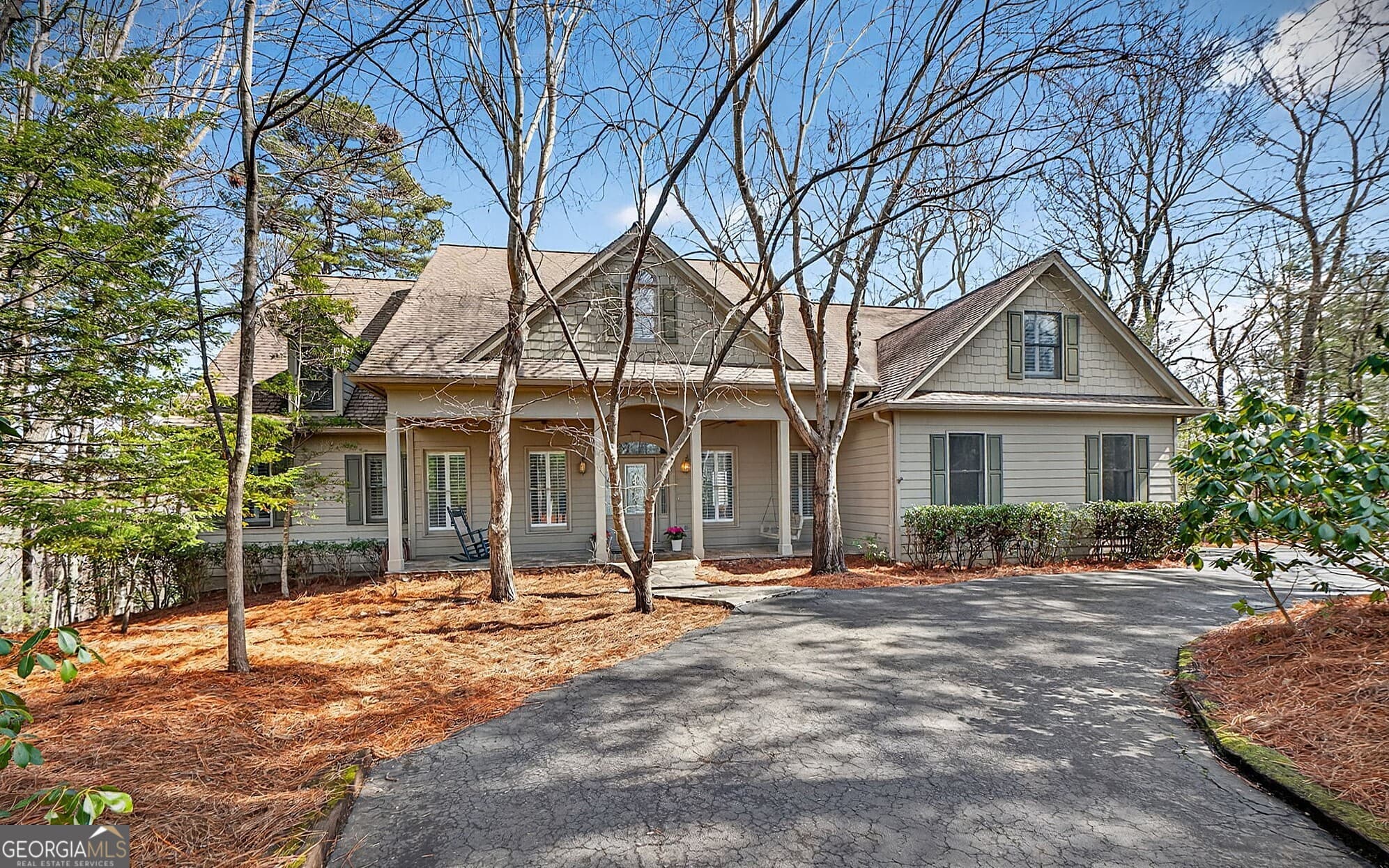 5 bedroom, 4.5 bathroom, 5,495 sq ft single family residence for sale at 1027 Hunters Trace, Big Canoe, GA 30143 — photo 1 of 75