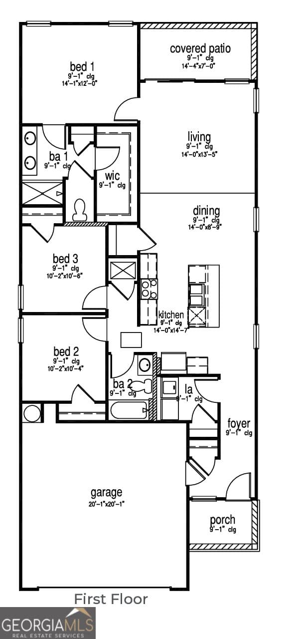 3 bedroom, 2 bathroom, 1,380 sq ft single family residence for sale at 229 Hammersmith Landing, Brunswick, GA 31525 — photo 2