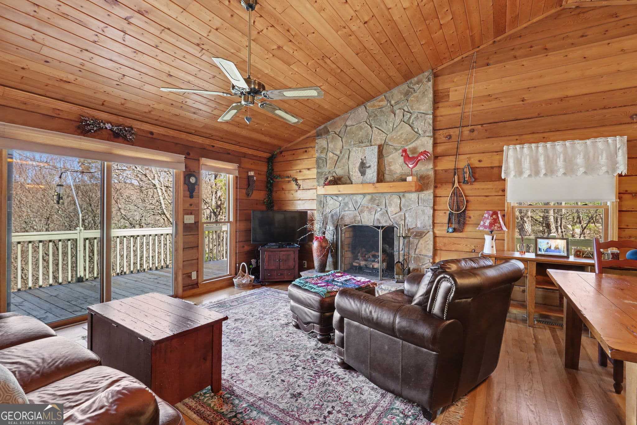 2 bedroom, 2.5 bathroom, 2,280 sq ft cabin,single family residence for sale at 437 Highpoint Drive, Scaly Mountain, NC 28775 — photo 8