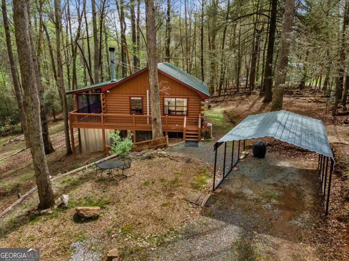 2 bedroom, 1 bathroom, 672 sq ft cabin,single family residence for sale at 159 Pack Creek Road, Blue Ridge, GA 30513 — photo 4