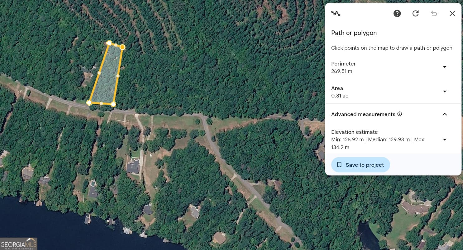 residential lot for sale at 1438 Jamesway Drive, Sparta, GA 31087 — photo 2
