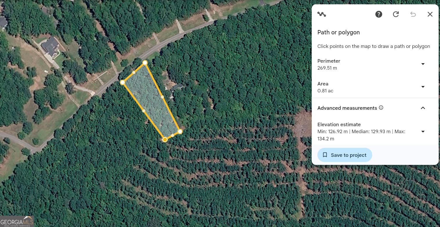 residential lot for sale at 1438 Jamesway Drive, Sparta, GA 31087 — photo 3
