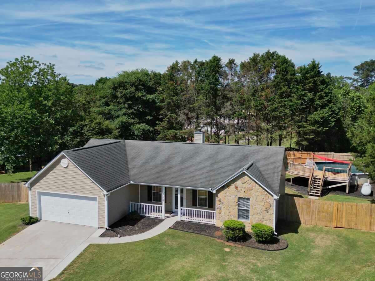 3 bedroom, 2 bathroom, 1,322 sq ft single family residence sold at 716 Buckingham Court, Monroe, GA 30656