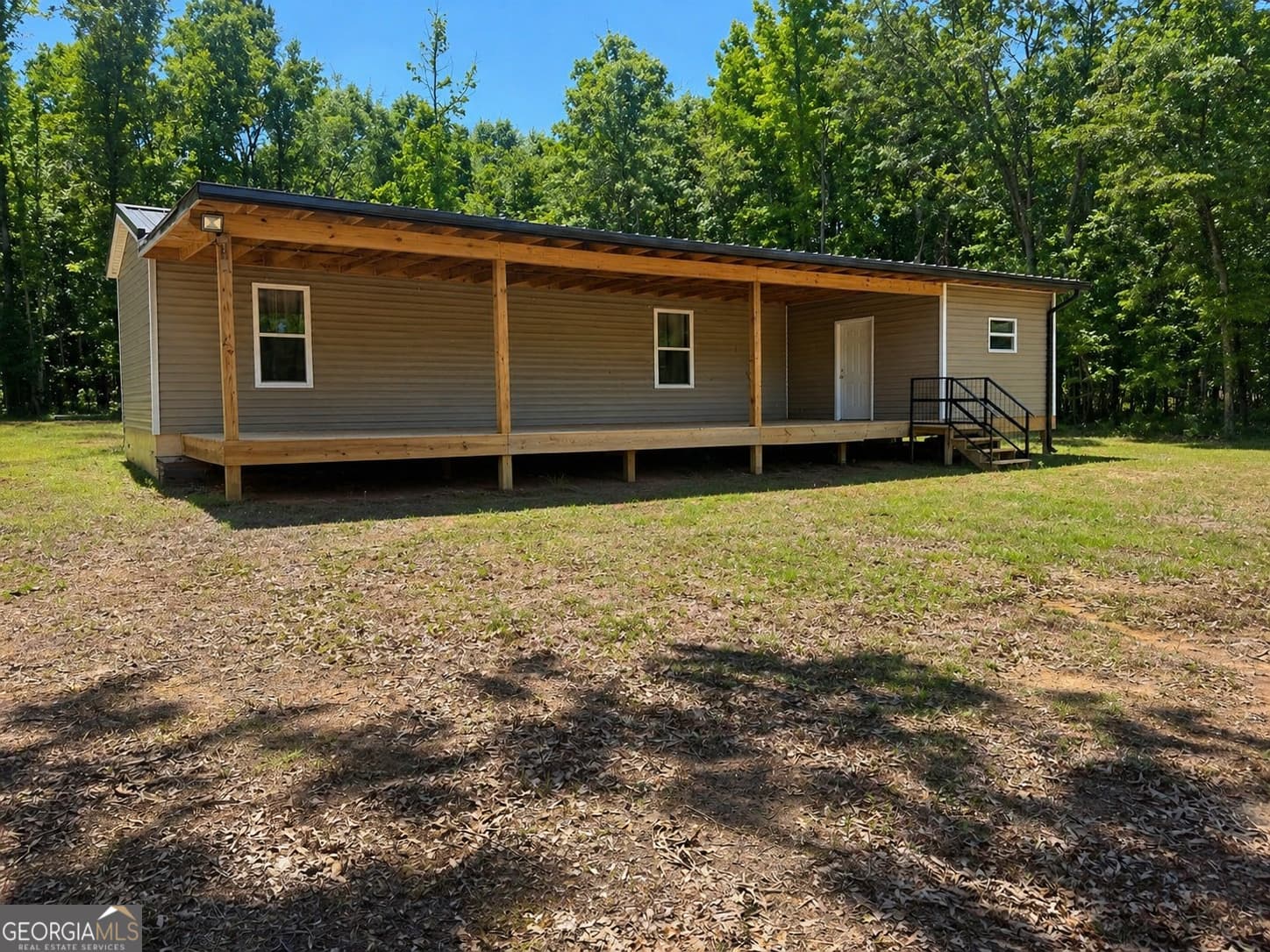 2 bedroom, 2 bathroom, 1,000 sq ft manufactured home,single family residence sold at 4008 Horseshoe Road, Dawson, GA 39842