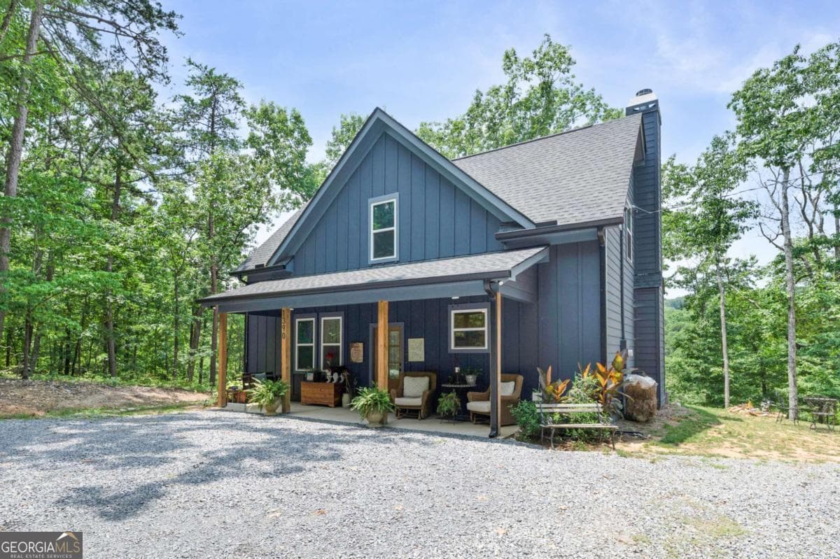 3 bedroom, 2 bathroom, 1,400 sq ft cabin,single family residence for sale at 1390 Foxhound Trail, Ranger, GA 30734