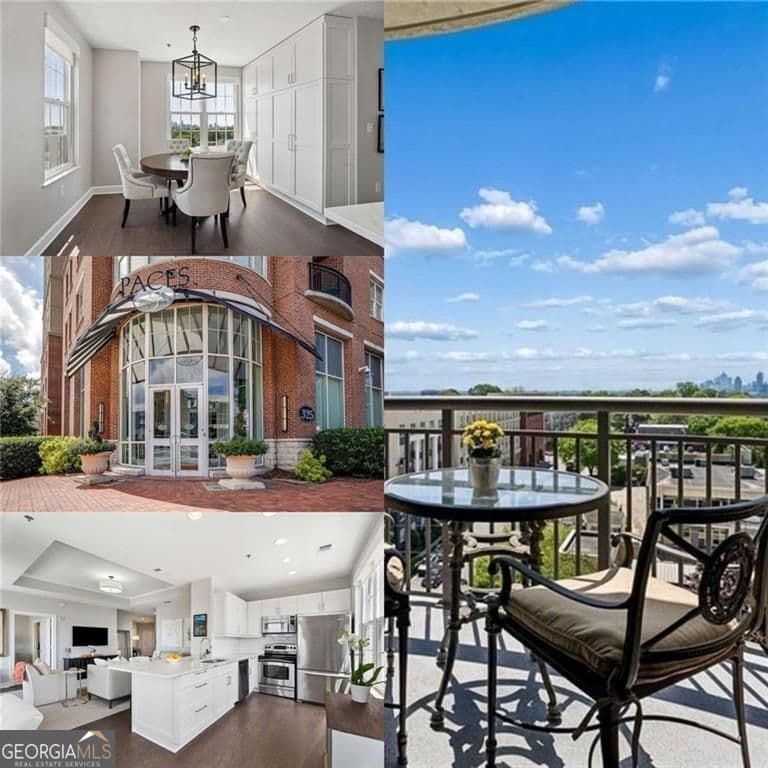2 bedroom, 2 bathroom, 1,491 sq ft condominium sold at 325 E Paces Ferry Road 805, Atlanta, GA 30305