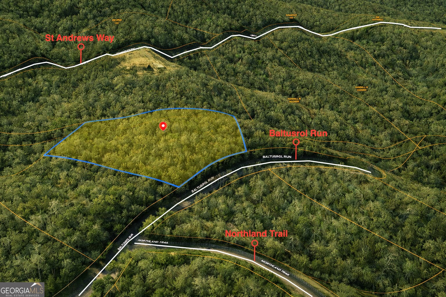 residential lot for sale at LOT 82 Baltusrol Run, Ellijay, GA 30536 — photo 1 of 9
