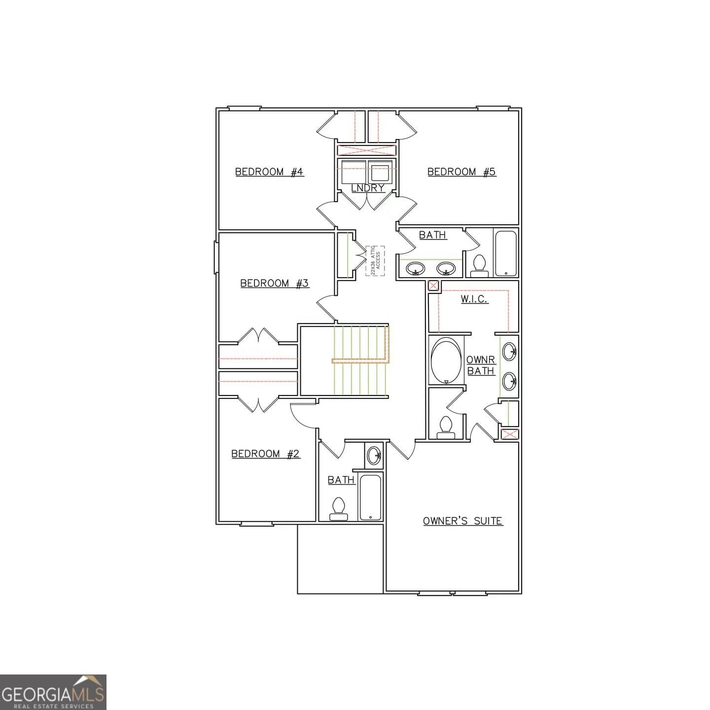5 bedroom, 3.5 bathroom, 2,100 sq ft single family residence for sale at 1139 Homer Way, Greensboro, GA 30642 — photo 4