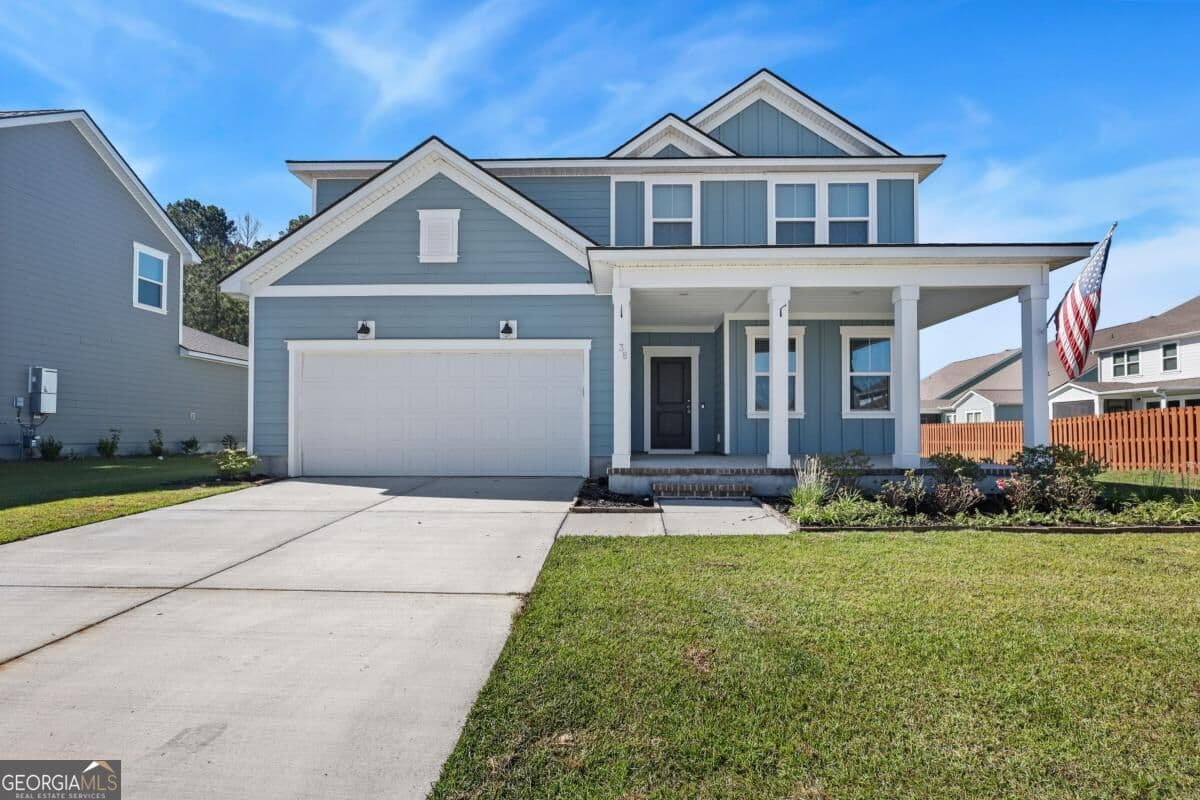 4 bedroom, 2.5 bathroom, 2,322 sq ft single family residence for sale at 38 Shade Tree Drive, Richmond Hill, GA 31324 — photo 1 of 38