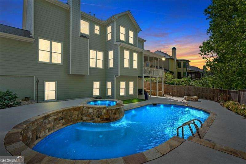 6 bedroom, 5 bathroom, 4,592 sq ft single family residence sold at 120 Generals Place, Canton, GA 30114