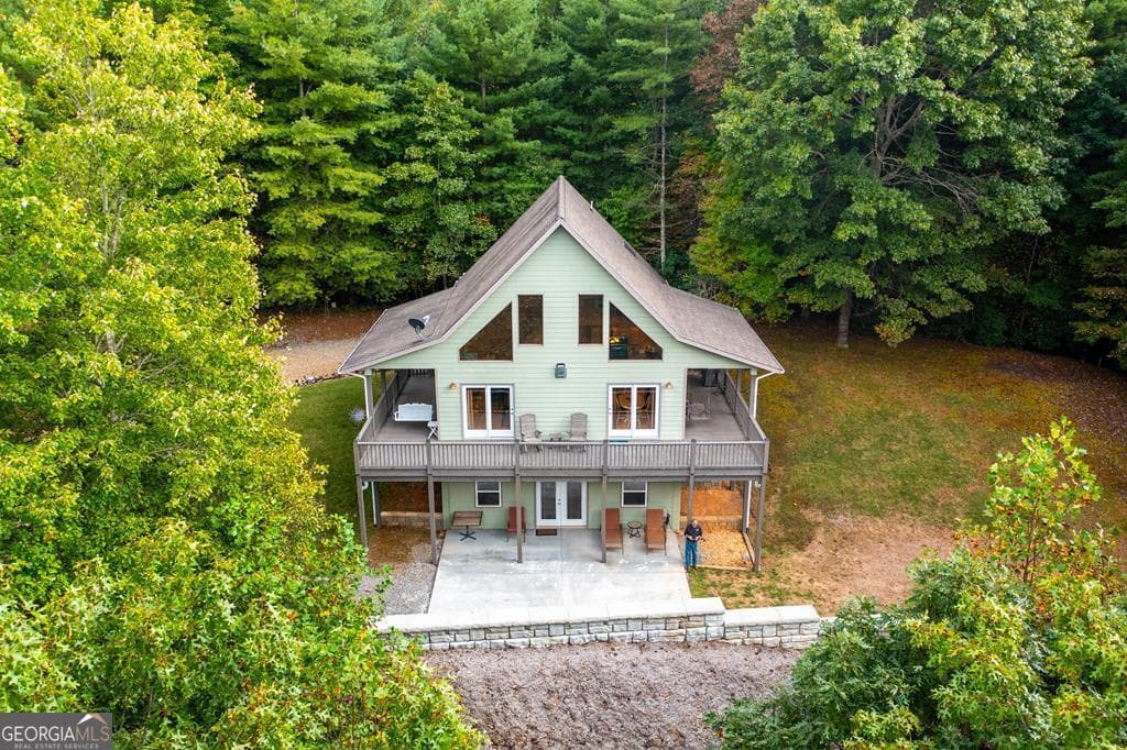 2 bedroom, 2 bathroom single family residence sold at 220 Cold Branch Lane, Hayesville, NC 28904