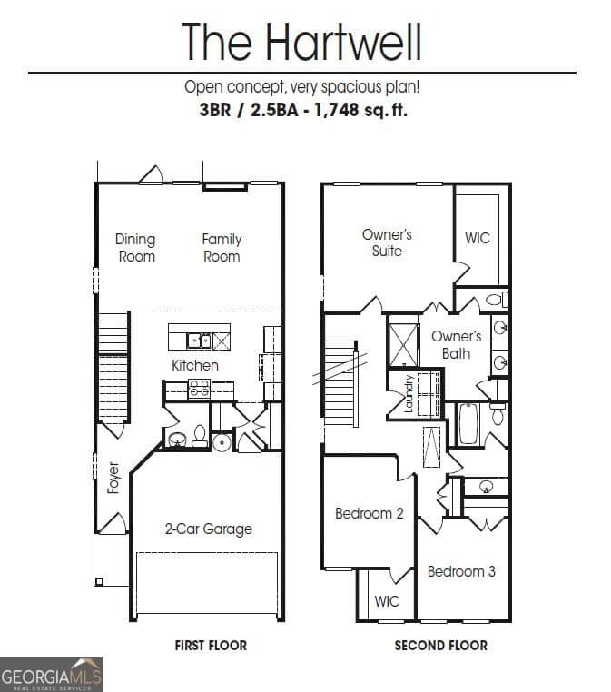 3 bedroom, 2.5 bathroom, 1,748 sq ft townhouse for sale at 2664 High View Court, Decatur, GA 30035 — photo 6