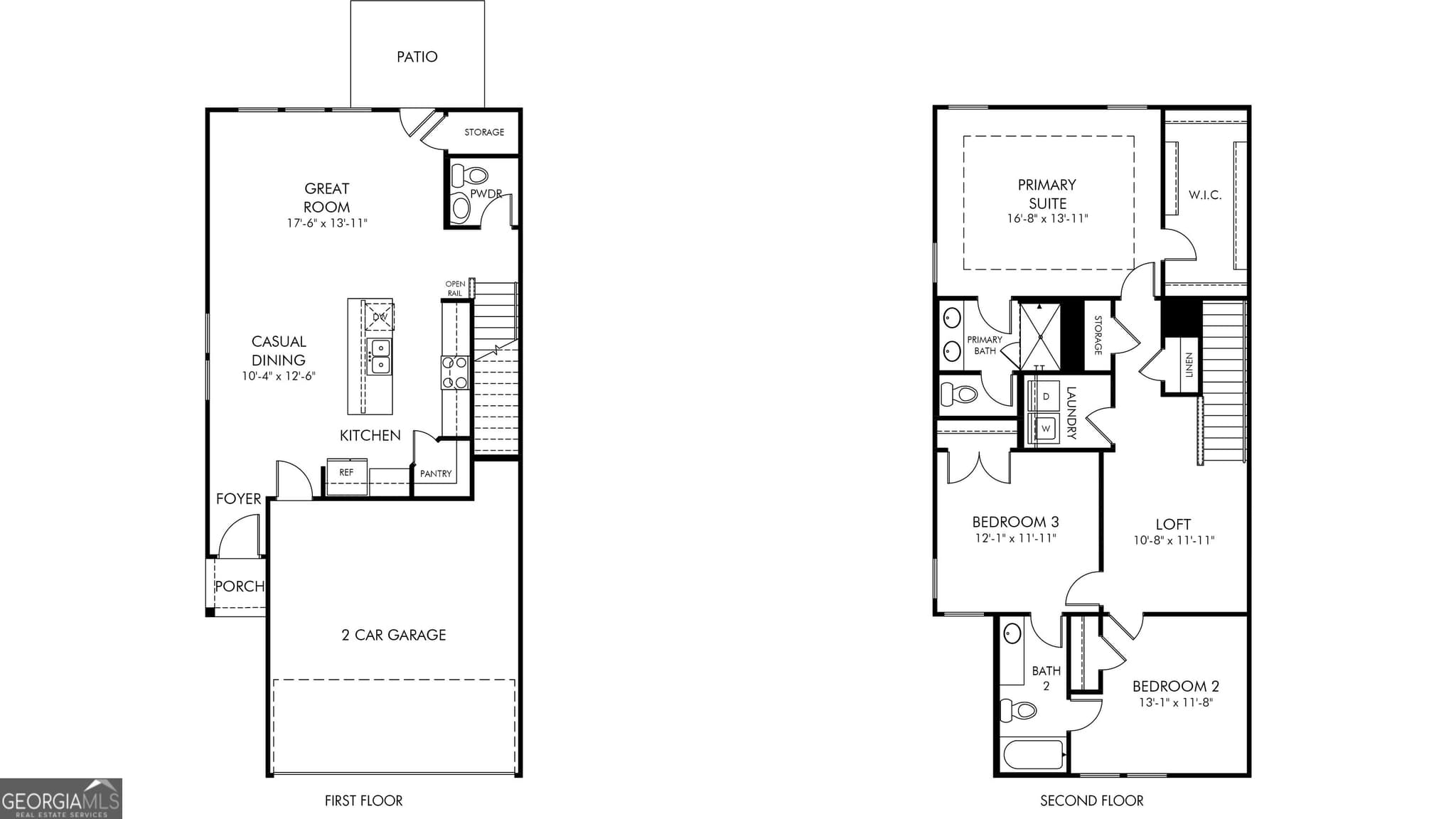 3 bedroom, 2.5 bathroom, 1,818 sq ft townhouse for sale at 3352 Brooks Lake Drive, Loganville, GA 30052 — photo 2