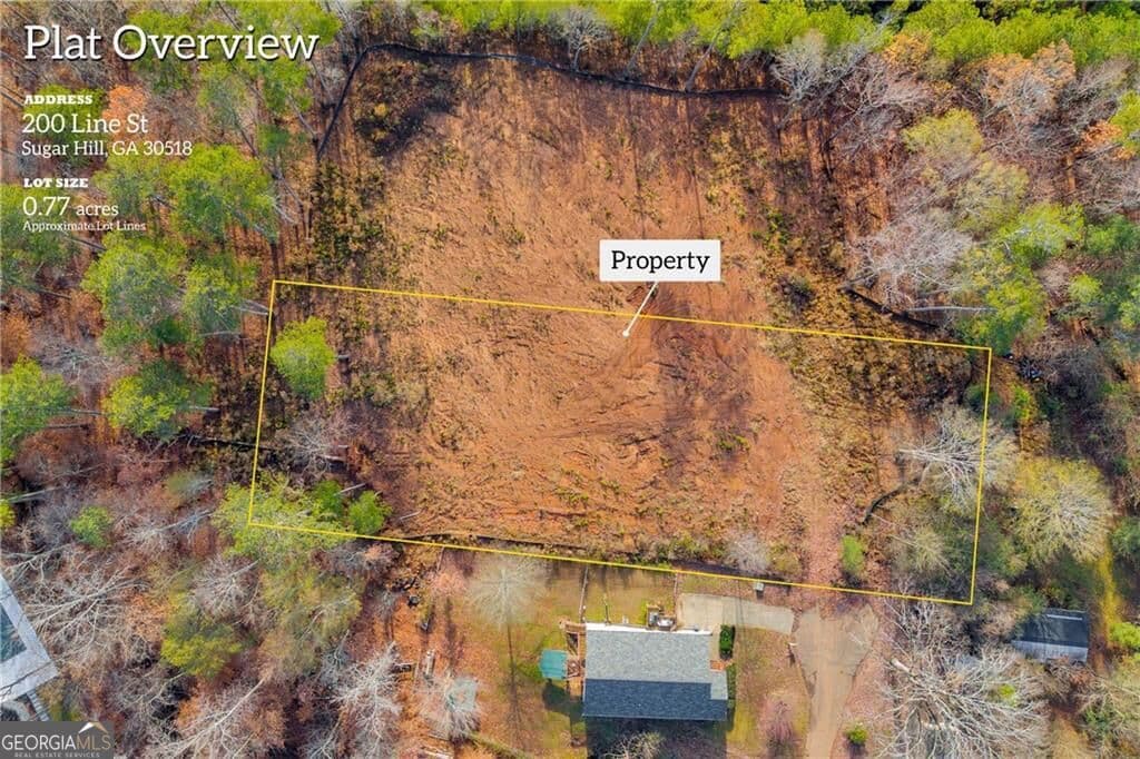 residential lot for sale at 200 Line Street, Buford, GA 30518 — photo 2