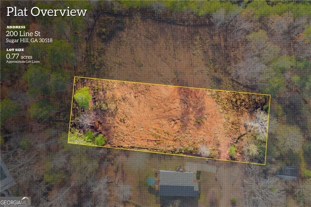 residential lot for sale at 200 Line Street, Buford, GA 30518 — photo 1 of 25