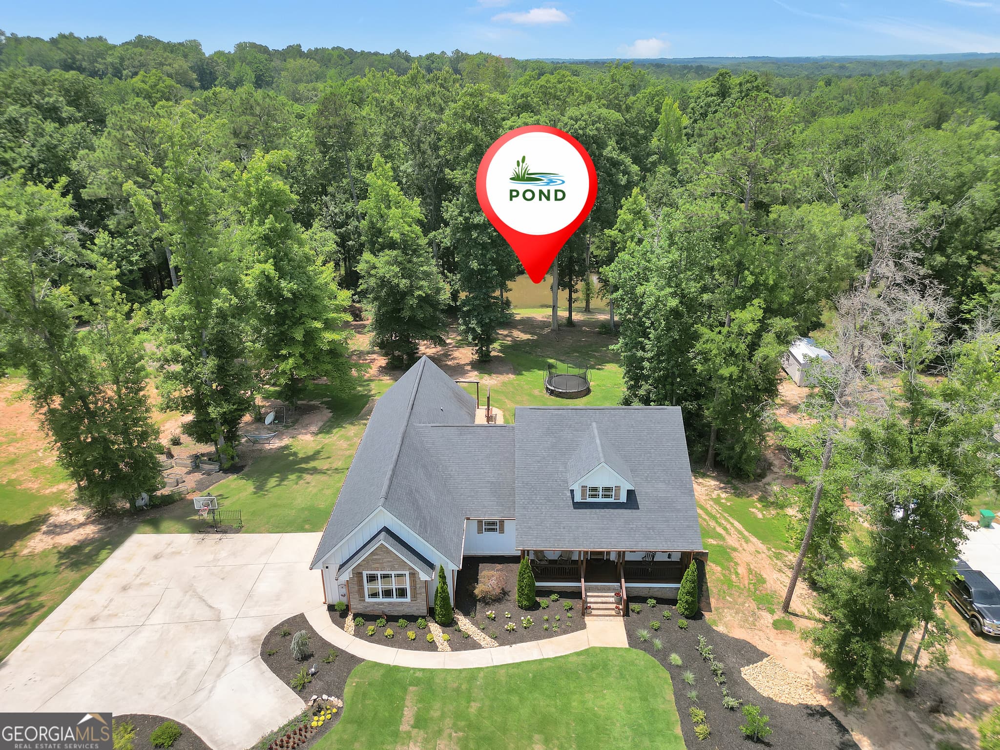6 bedroom, 4 bathroom, 4,451 sq ft single family residence for sale at 74 Water Oak Drive, Monticello, GA 31064 — photo 2
