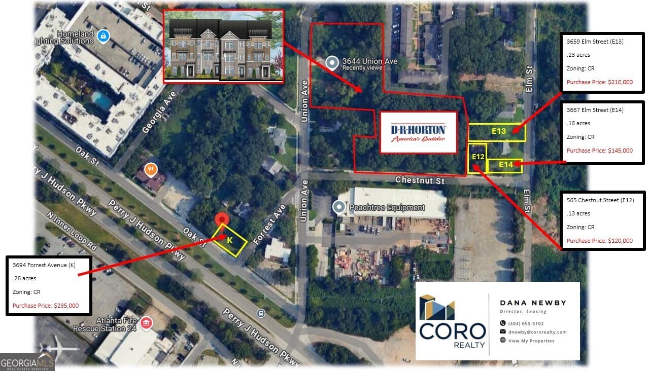 residential lot for sale at 3694 Forrest Avenue, Hapeville, GA 30354 — photo 1 of 4