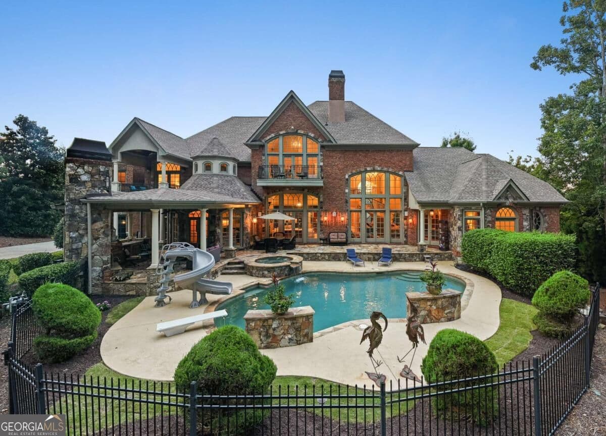 7 bedroom, 6 bathroom, 10,800 sq ft single family residence for sale at 3124 Watsons Bend, Milton, GA 30004 — photo 3