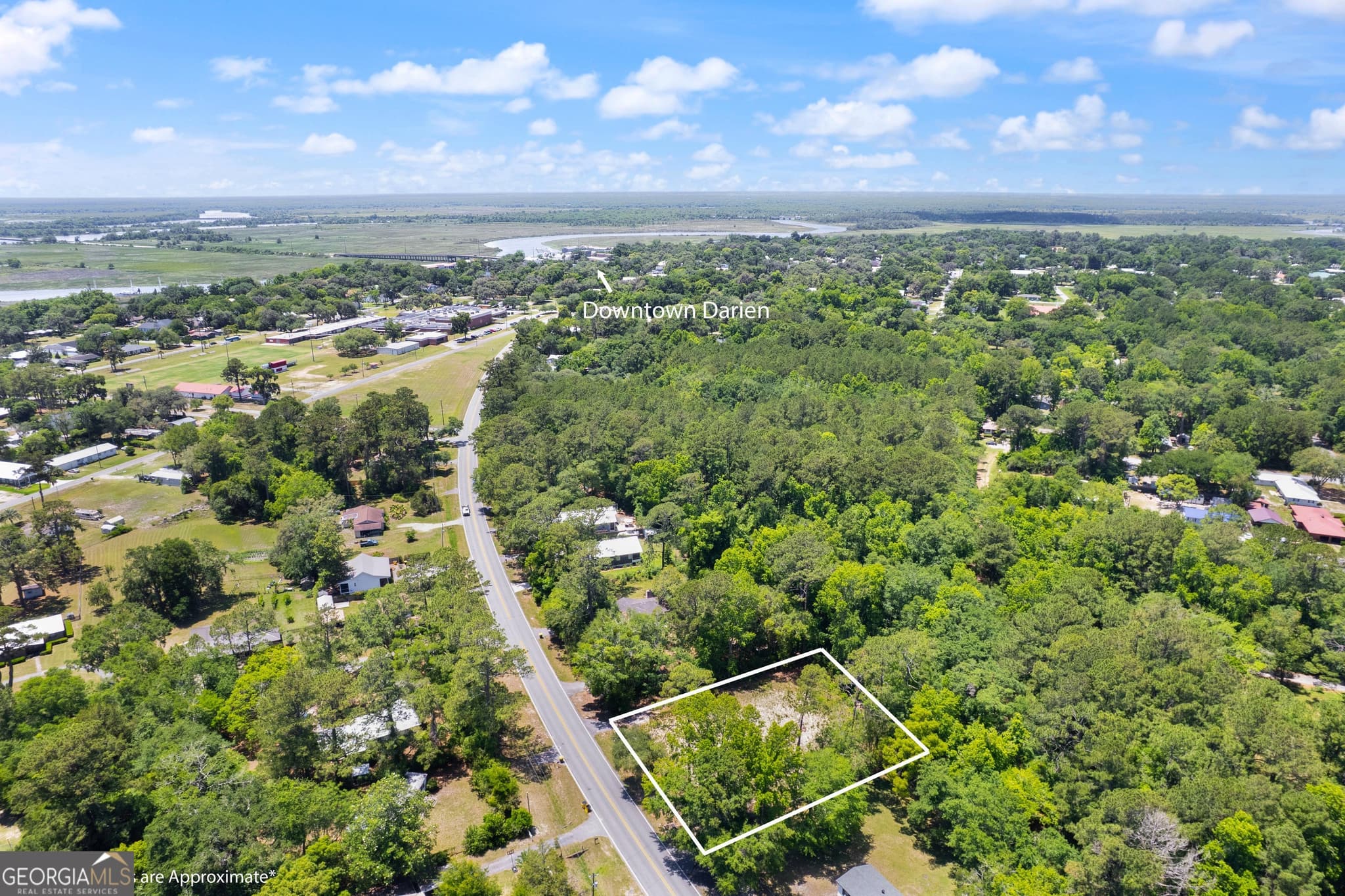 residential lot for sale at 808 Ridge Road, Darien, GA 31305 — photo 2